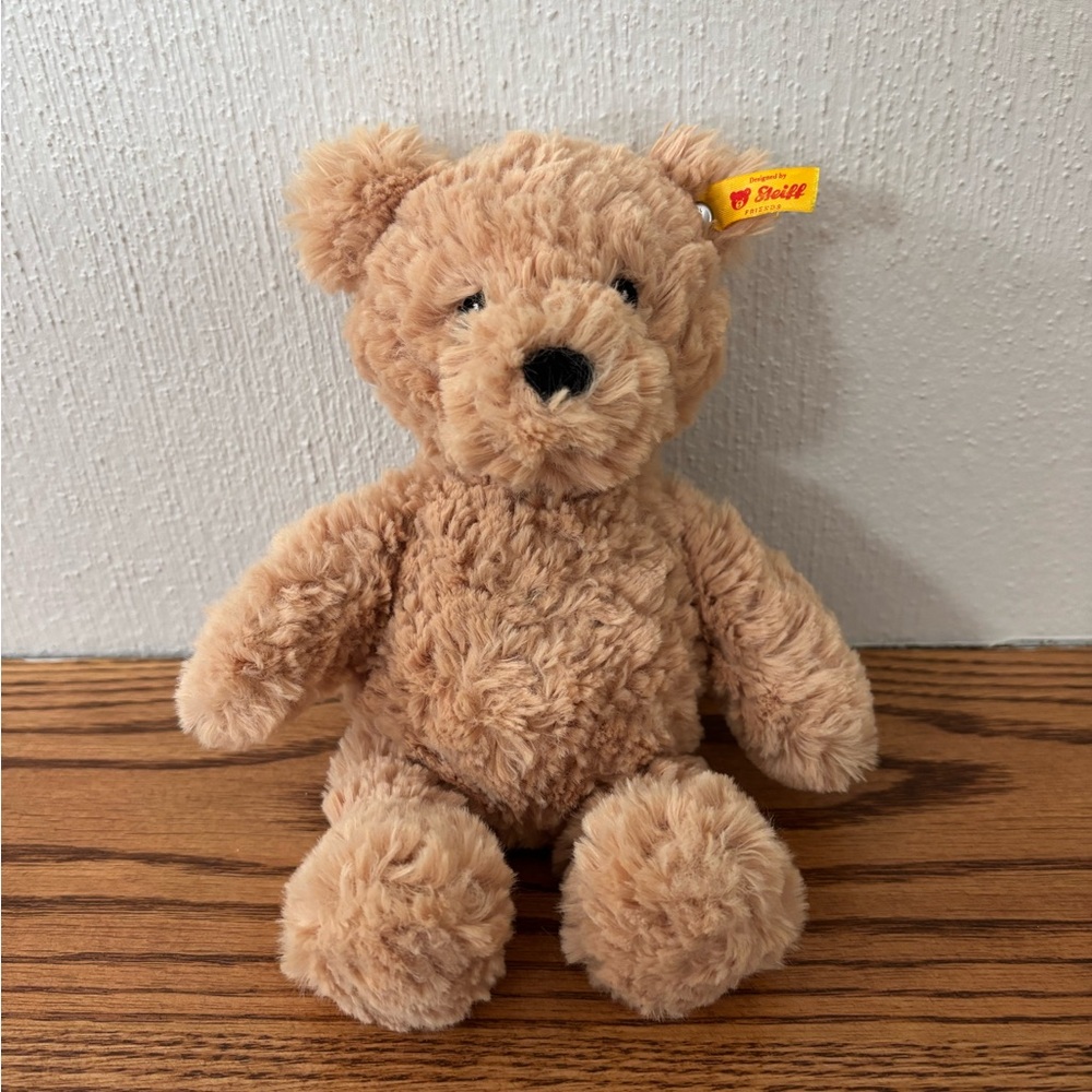 STEIFF Baby Jimmy Teddy Bear 8 inch Beige Plush 242274 Sold Out